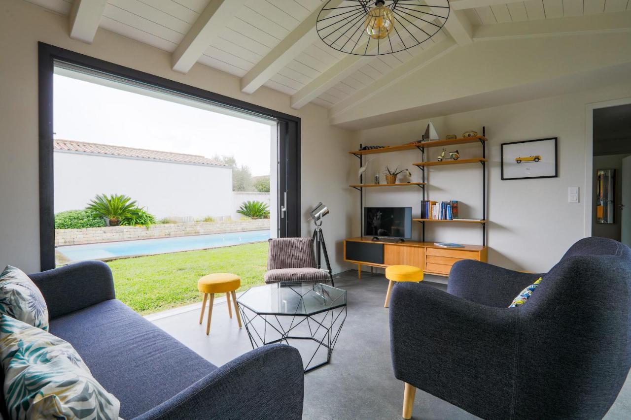 Belle Maison Pour Un Sejour A 10 Personnes Au Coeur De L'Ile De Re Le Bois-Plage-en-Ré Esterno foto