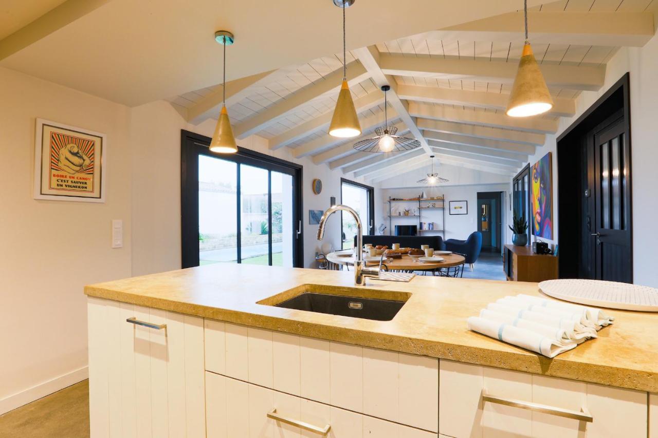 Belle Maison Pour Un Sejour A 10 Personnes Au Coeur De L'Ile De Re Le Bois-Plage-en-Ré Esterno foto